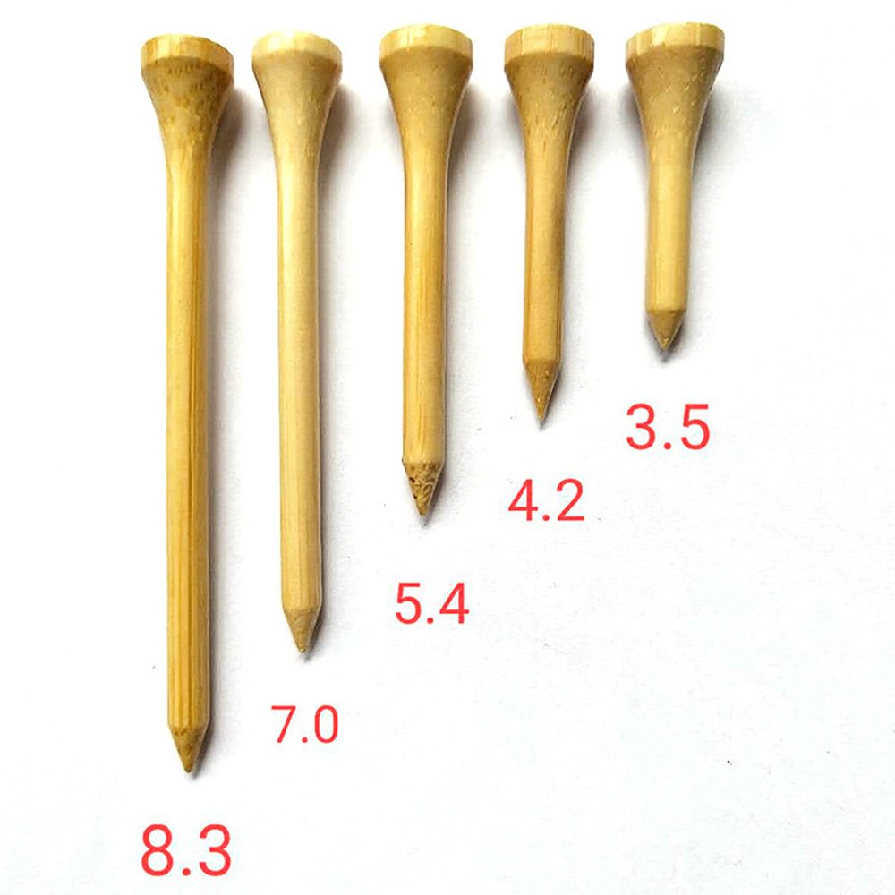 70mm Bamboo Golf Tees