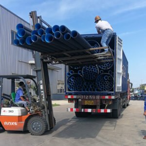 drainage pipe load container