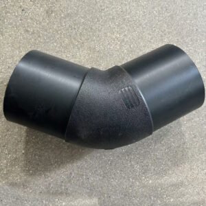 HDPE 4" Pipe Fittings 45 Degree Elbows